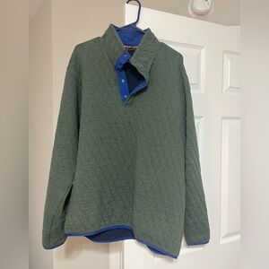 Men’s Orvis quilted pullover